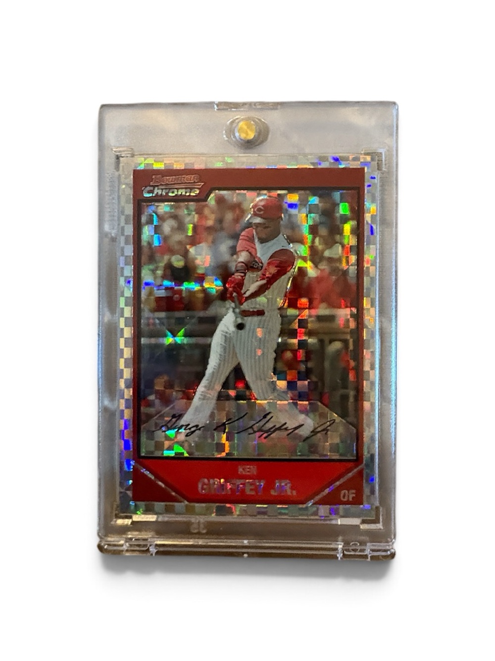 Ken Griffey  jr. bowman chrome x-tractor